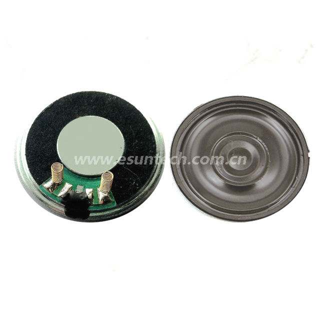 mylar cone speaker 32mm mini speaker EST32N-A-R(spring pin) 