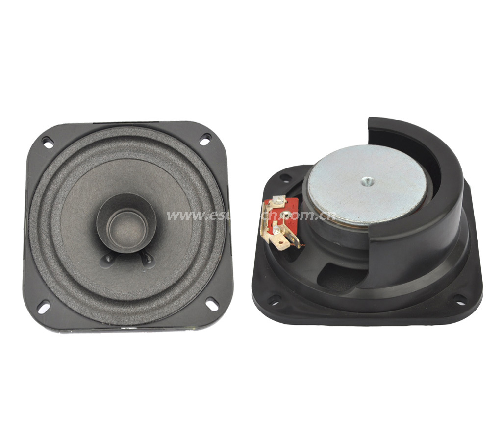 Loudspeaker YD100-7-4F60U 104mm*104mm 4" Car Speaker Unit Used for Audio System