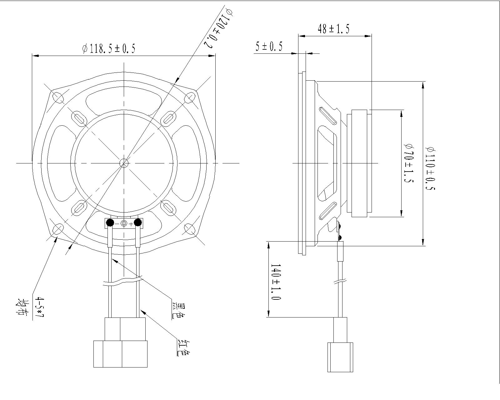 YD120-3C-4F70UL-Model