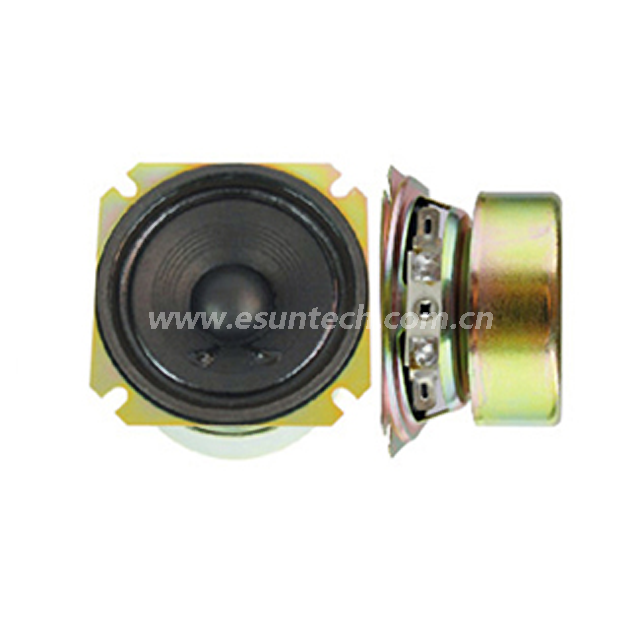 Loudspeaker YD66-18-4F50PT 2.5 Inch Best Mid Range Square Raw Audio Speaker Unit with Magnet Cover